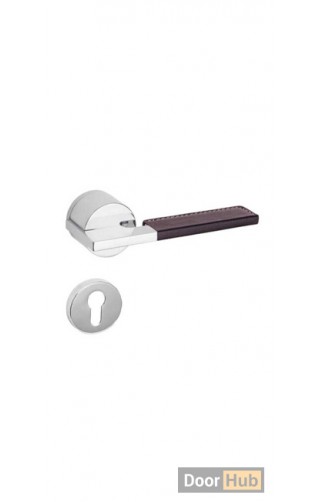Sicily Leather-Finish Square Door Handle for Developers| DoorHub UAE